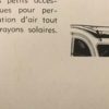 Aérateur de capote accessoire 2CV