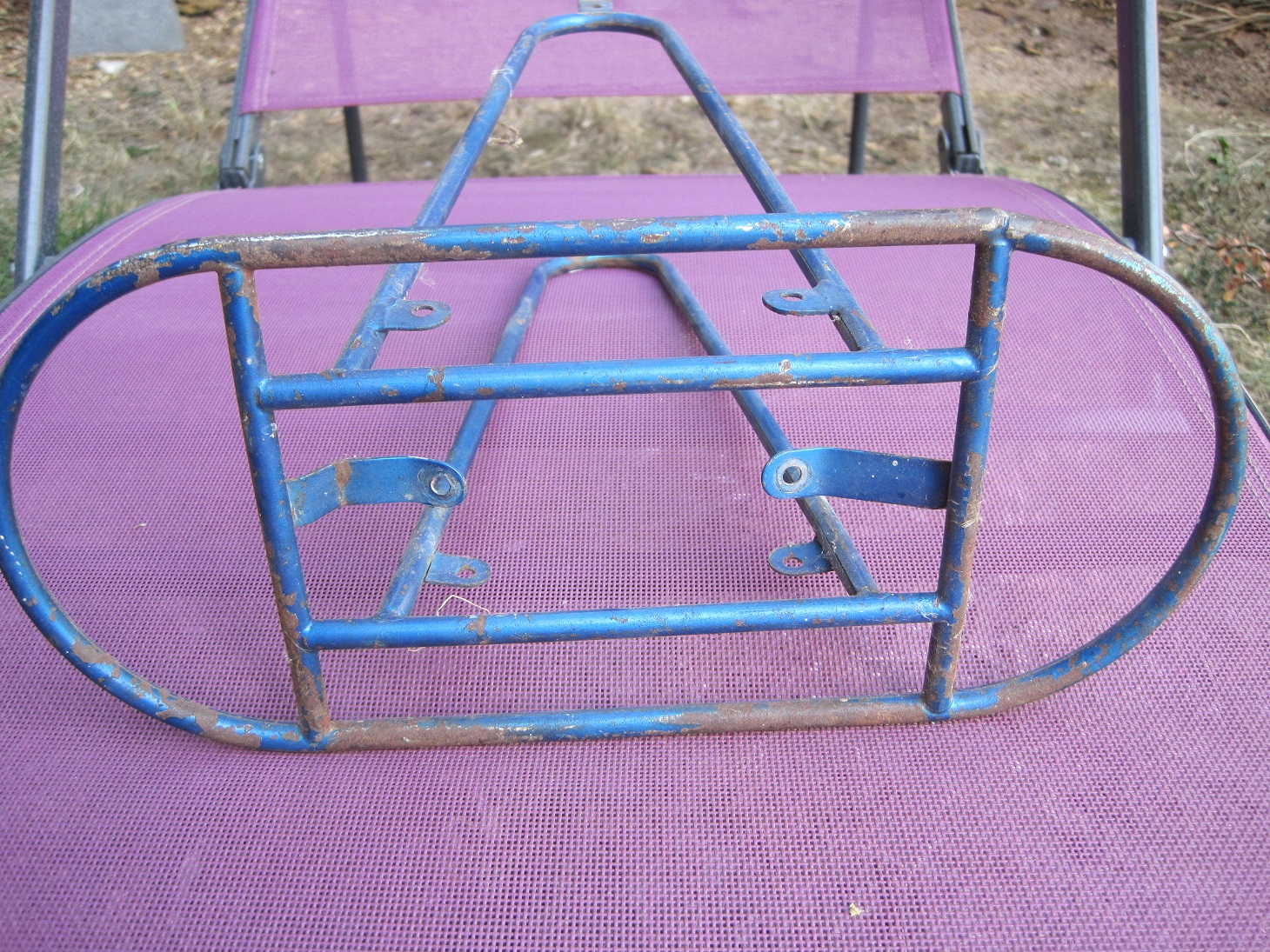 Lot 5 ancien porte bagage de vélo vintage french antique bike parts