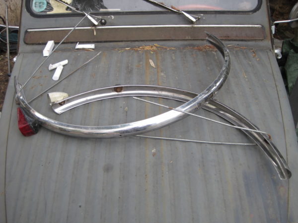 2 garde-boues de vélo pour roues de 26''