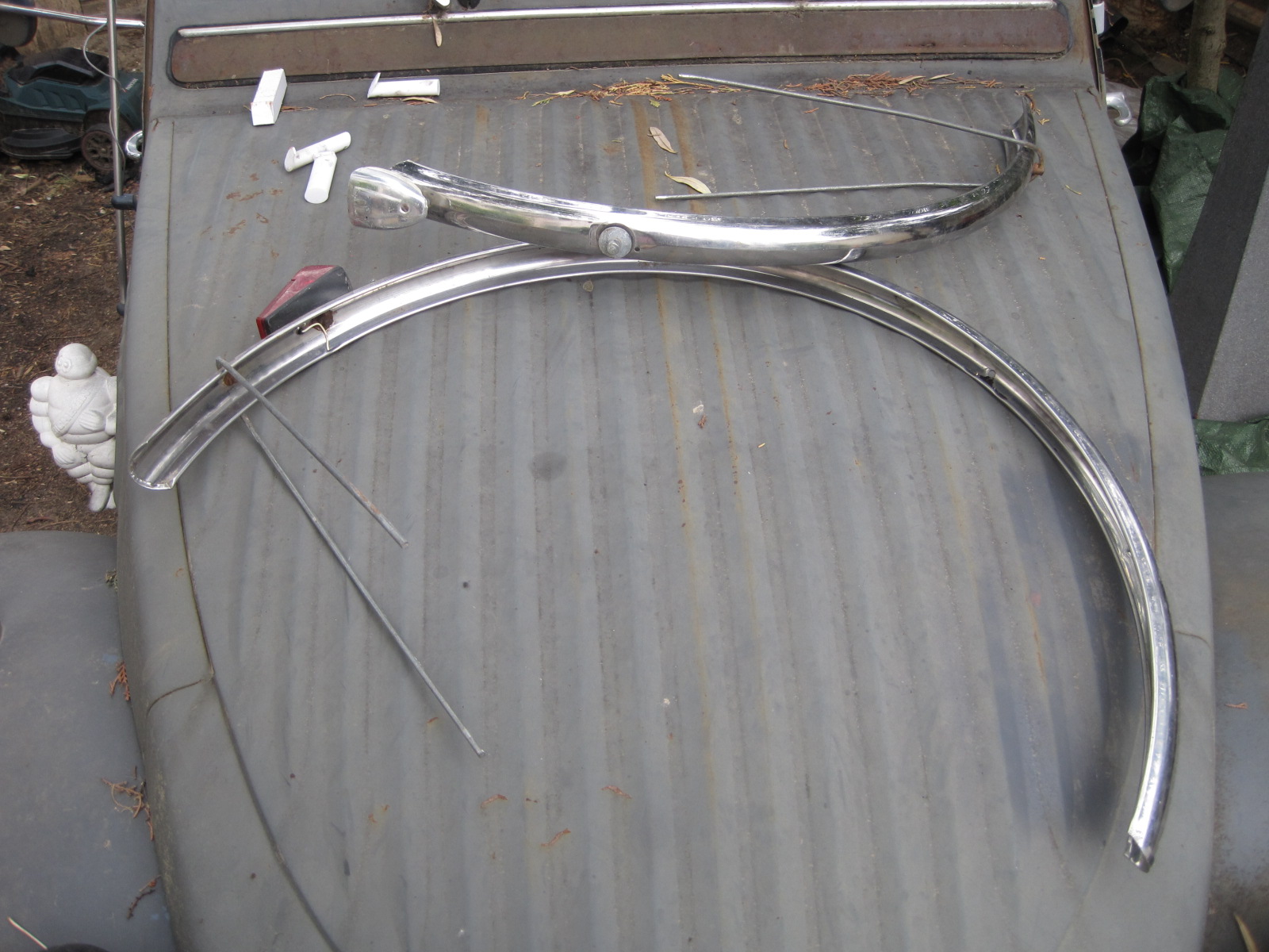 Garde-Boue Avant Custom Chromé Panhead Shovelhead Touring FL/FLH 49/84